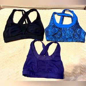 Lululemon pocket bras set of 3